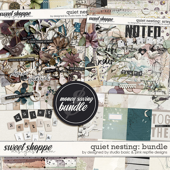 Quiet Nesting Bundle by Pink Reptile & Studio Basic