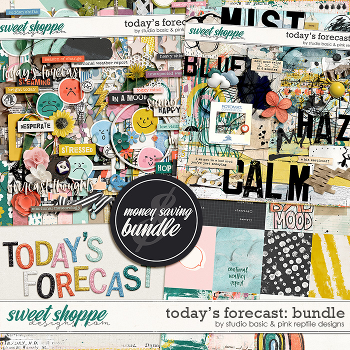 Today's Forecast Bundle by Pink Reptile & Studio Basic