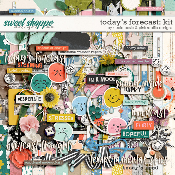 Today's Forecast Kit by Pink Reptile & Studio Basic