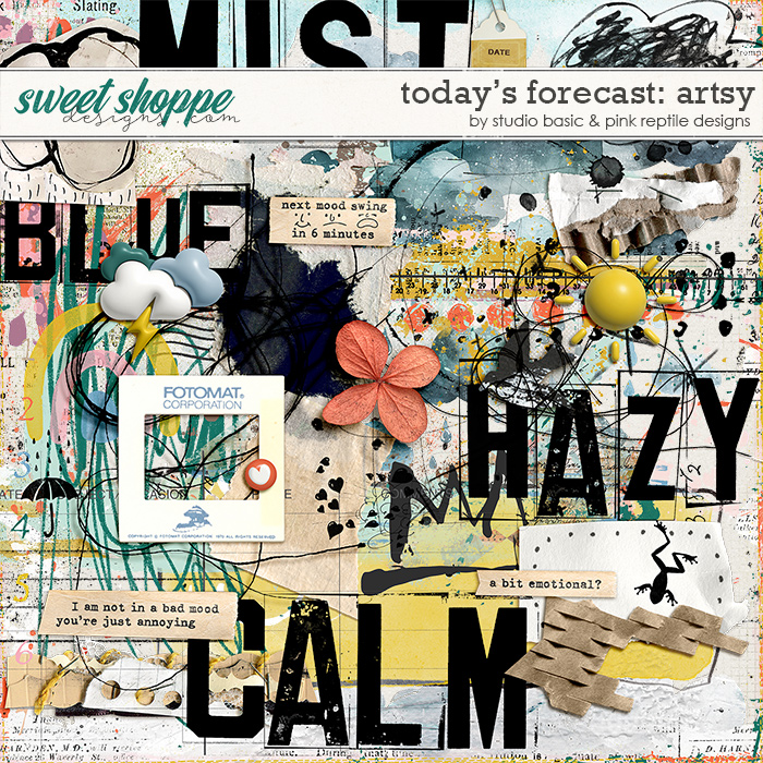 Today's Forecast Artsy by Pink Reptile & Studio Basic
