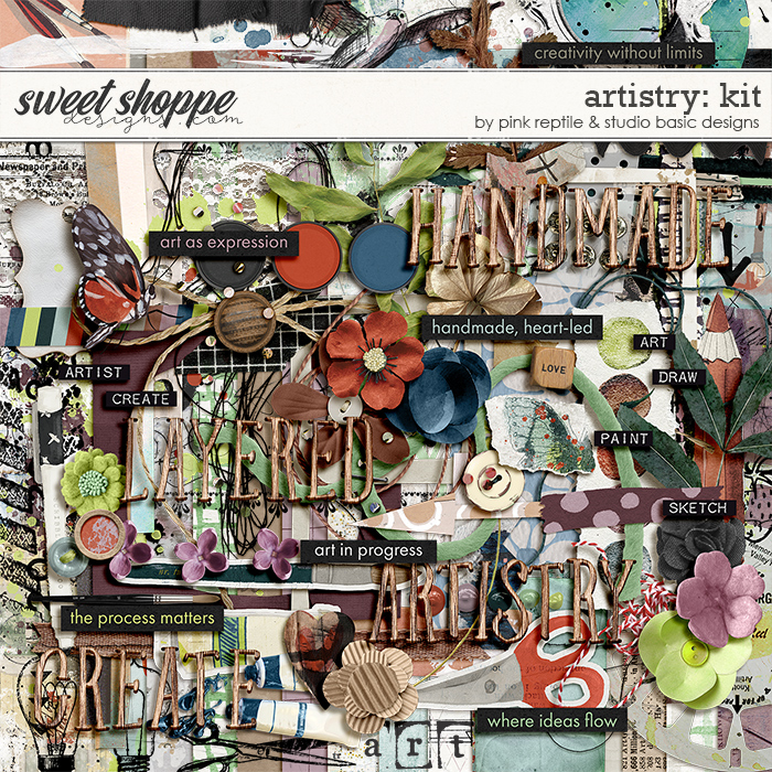 Artistry Kit by Pink Reptile & Studio Basic