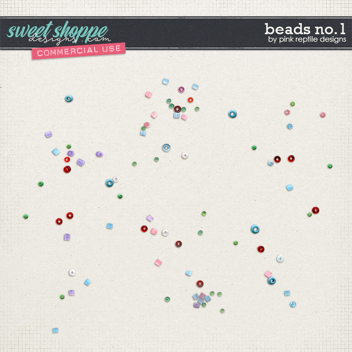 CU | Beads No.01 by Pink Reptile Designs