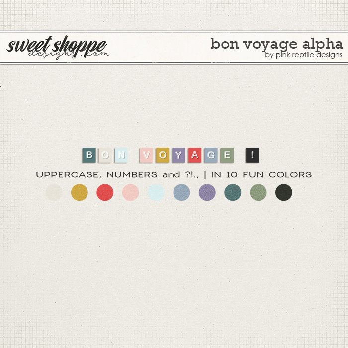 Bon Voyage Alpha by Pink Reptile Designs