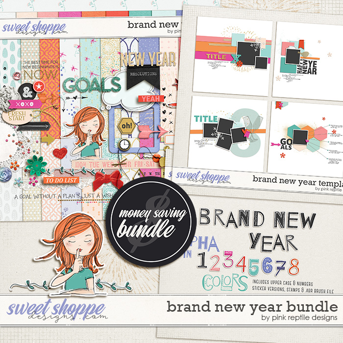 Brand New Year Bundle by Pink Reptile Designs