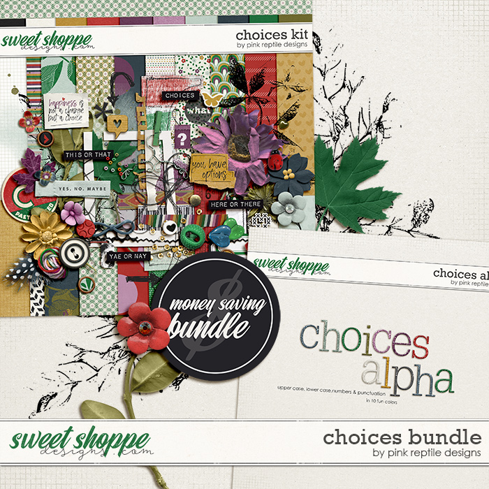 Choices Bundle by Pink Reptile Designs