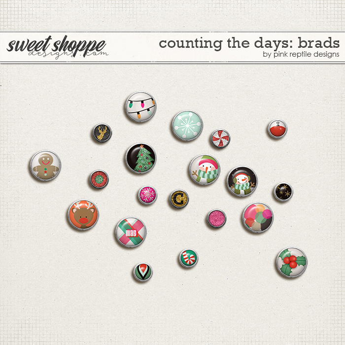 Counting The Days Brads by Pink Reptile Designs
