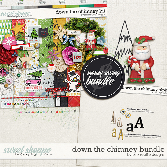 Down The Chimney Bundle by Pink Reptile Designs