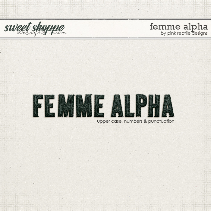 Femme Alpha by Pink Reptile Designs