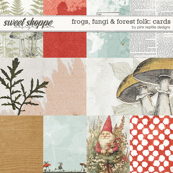 Frogs, Fungi & Forest Folk Cards by Pink Reptile Designs