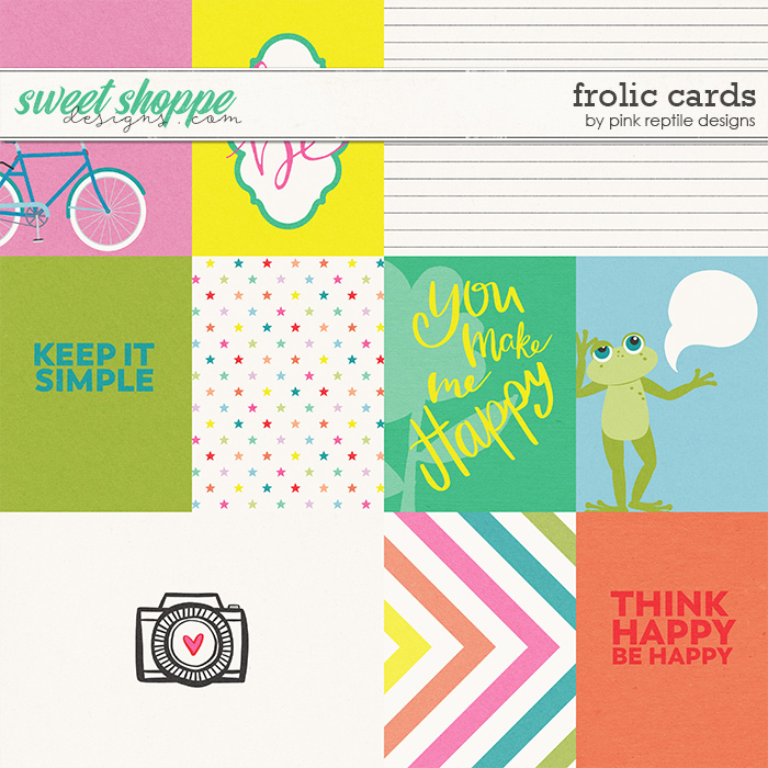 Frolic Cards by Pink Reptile Designs