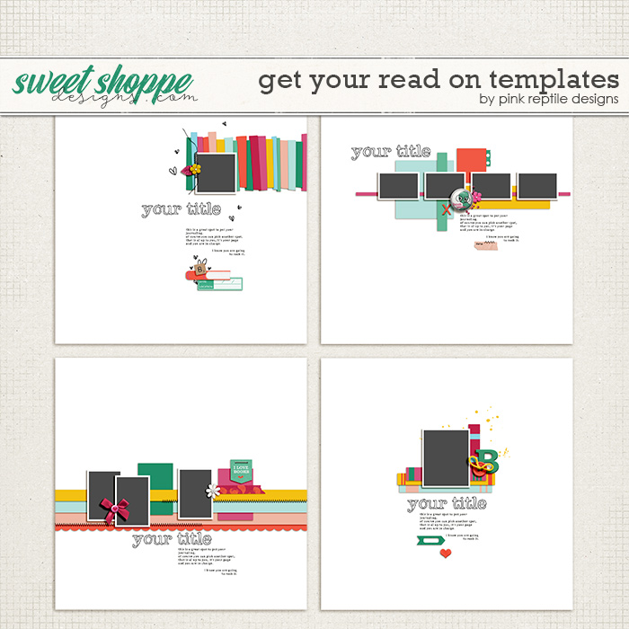Get Your Read On Templates by Pink Reptile Designs
