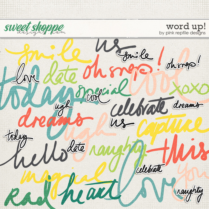 Word Up! by Pink Reptile Designs