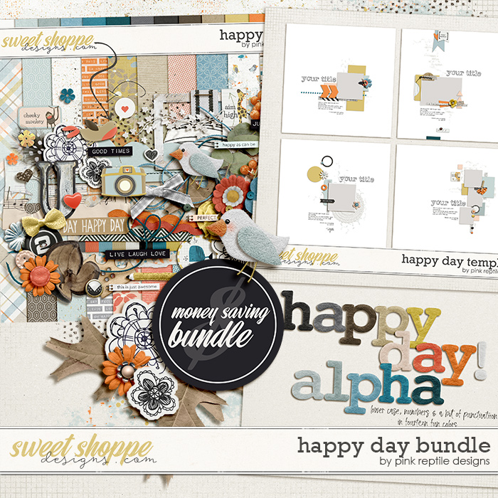 Happy Day Bundle by Pink Reptile Designs