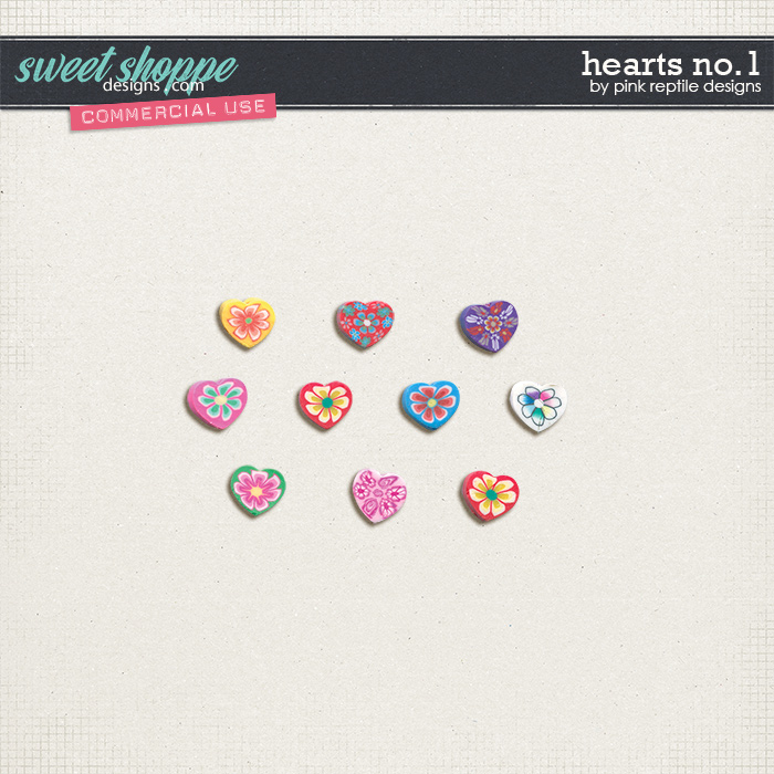 CU | Hearts No.01 by Pink Reptile Designs