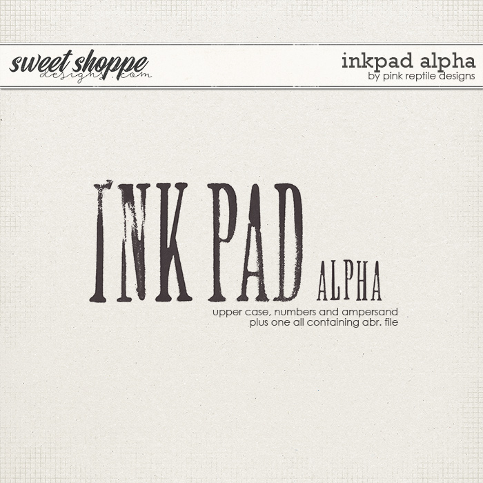 Ink Pad Alpha by Pink Reptile Designs Ink Pad Alpha by Pink Reptile Designs