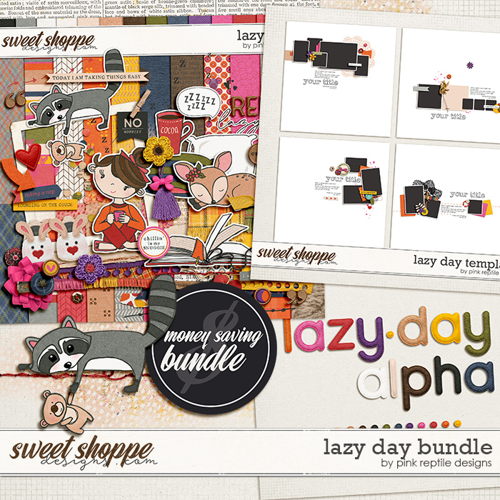 Lazy Day Bundle by Pink Reptile Designs