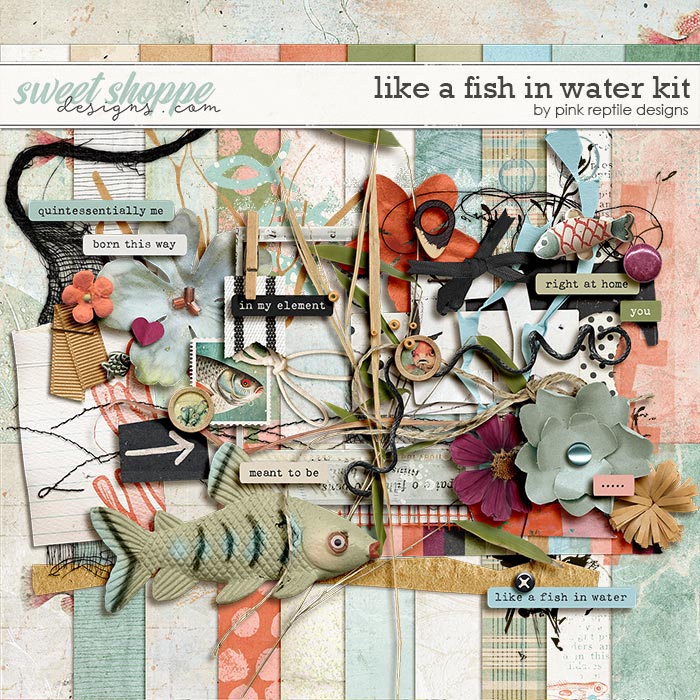 Like A Fish In Water Kit by Pink Reptile Designs