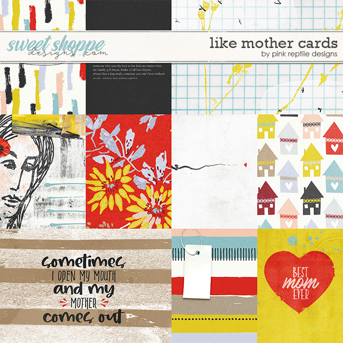 Like Mother Cards by Pink Reptile Designs