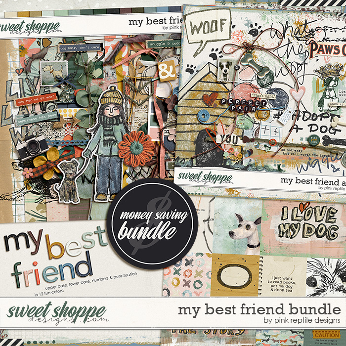 My Best Friend Bundle by Pink Reptile Designs