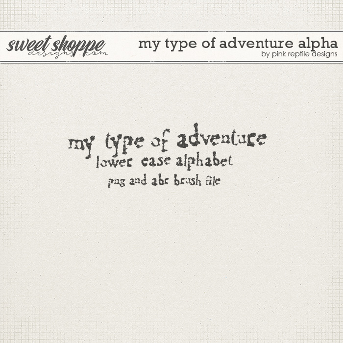 My Type Of Adventure Alpha by Pink Reptile Designs
