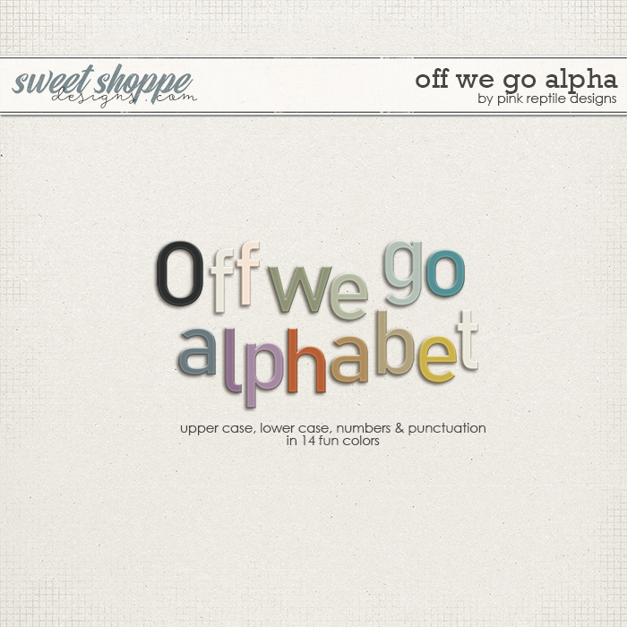 Off We Go Alphabet by Pink Reptile Designs