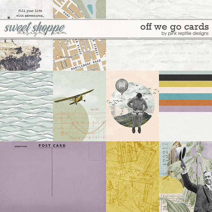 Off We Go Cards by Pink Reptile Designs