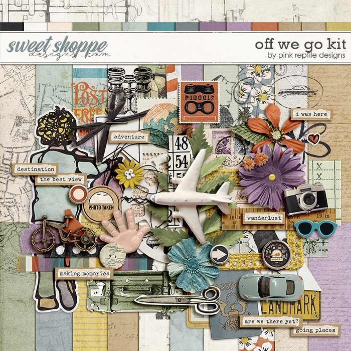 Off We Go Kit by Pink Reptile Designs