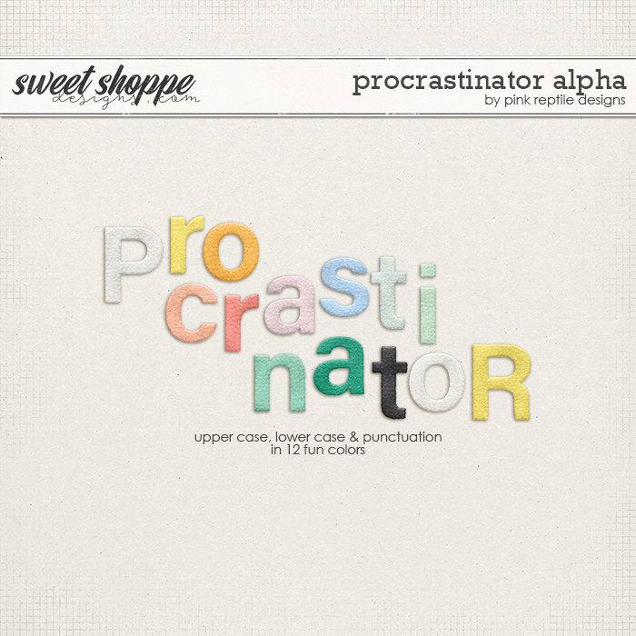 Procrastinator Alpha by Pink Reptile Designs