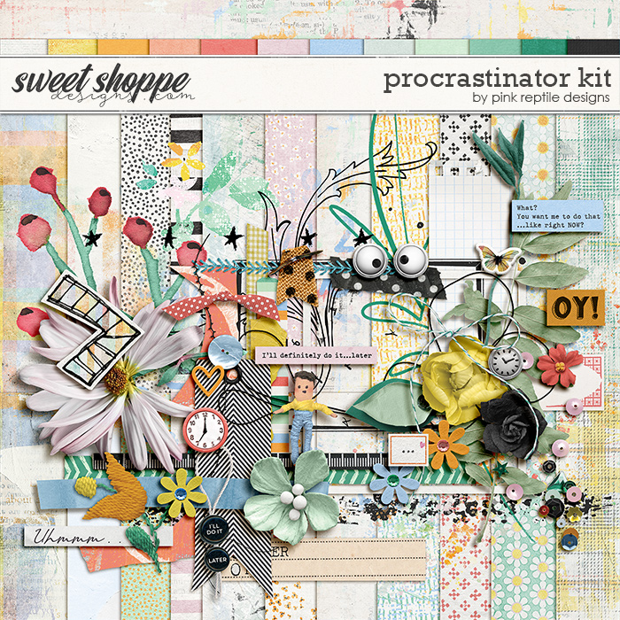 Procrastinator Kit by Pink Reptile Designs