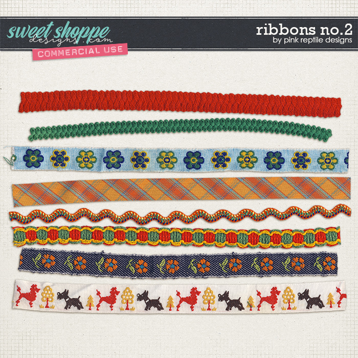 CU | Ribbons No.2 by Pink Reptile Designs