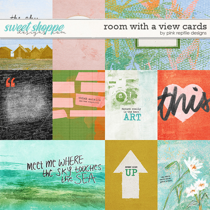 Room With A View Cards by Pink Reptile Designs