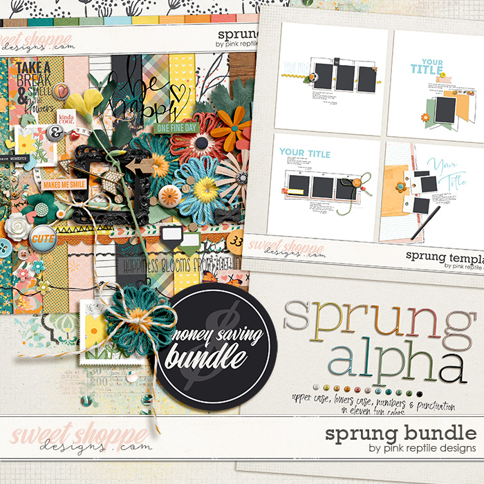 Sprung Bundle by Pink Reptile Designs