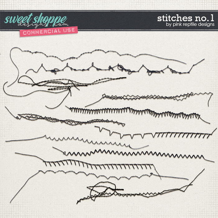 CU | Stitches No.1 by Pink Reptile Designs