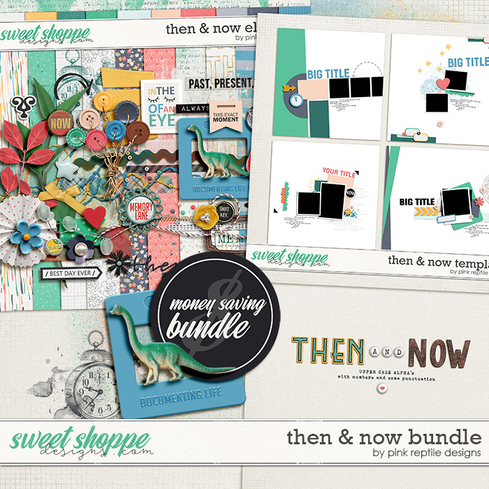 Then & Now Bundle by Pink Reptile Designs