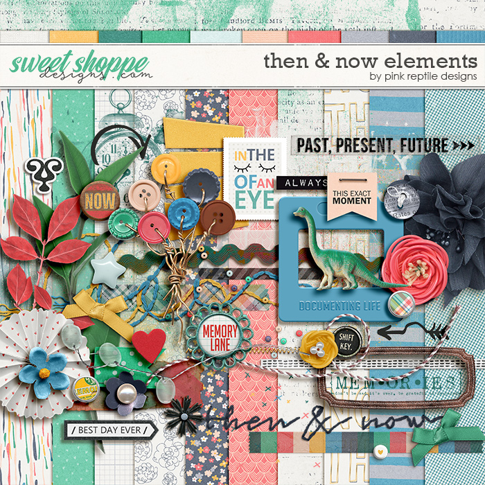 Then & Now Kit by Pink Reptile Designs