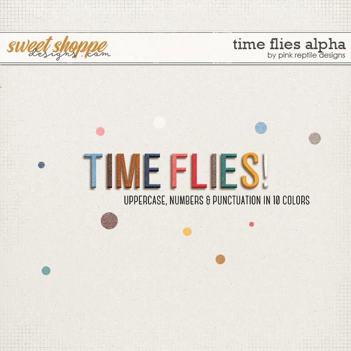 Time Flies Alpha by Pink Reptile Designs