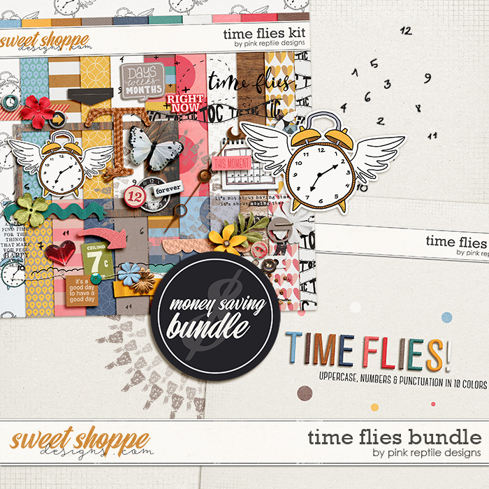 Time Flies Bundle by Pink Reptile Designs