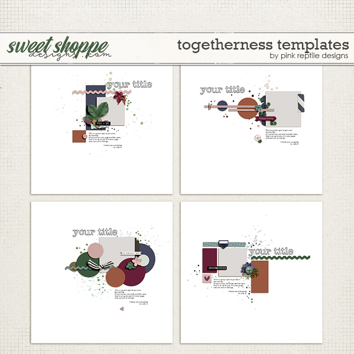 Togetherness Templates by Pink Reptile Designs