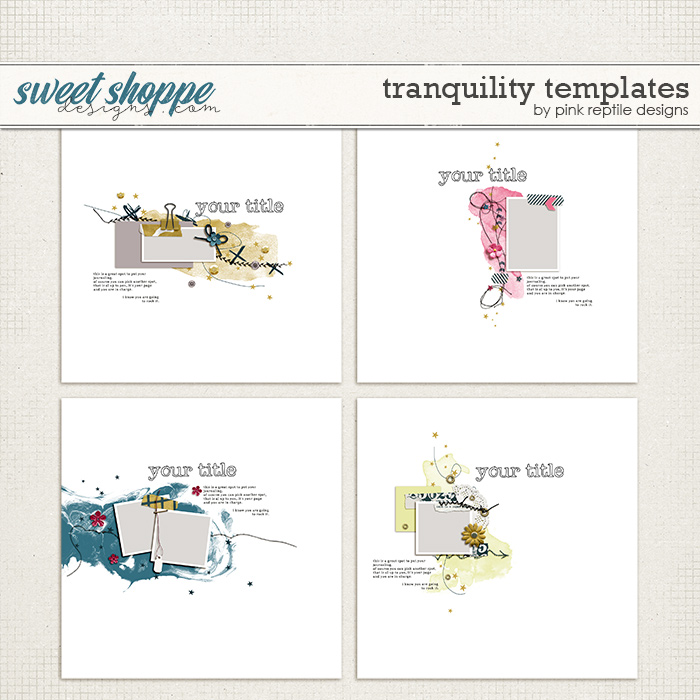 Tranquility Templates by Pink Reptile Designs