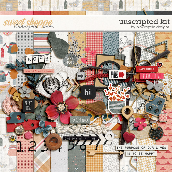 Unscripted Kit by Pink Reptile Designs