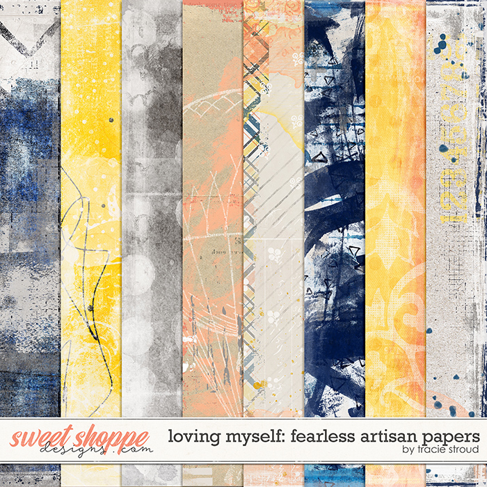 Loving Myself: Fearless Artisan Papers by Tracie Stroud