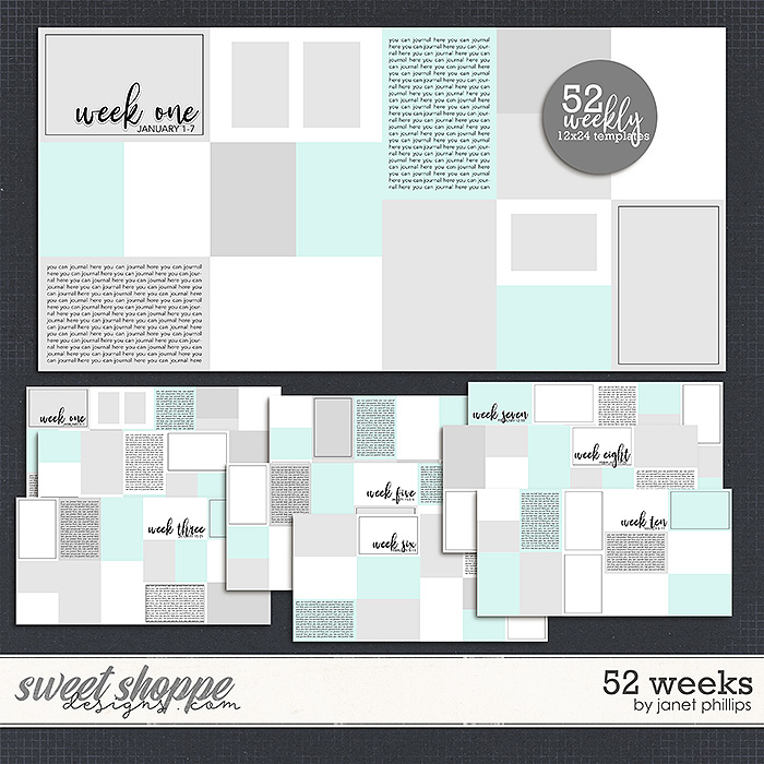 52 Weeks by Janet Phillips