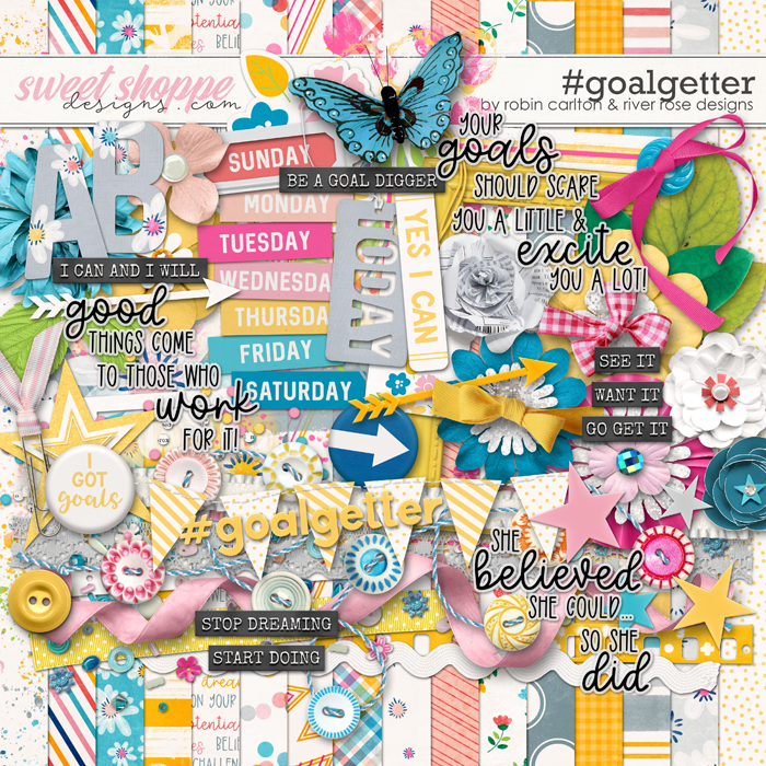 #goalgetter: Kit by Robin Carlton & River Rose Designs