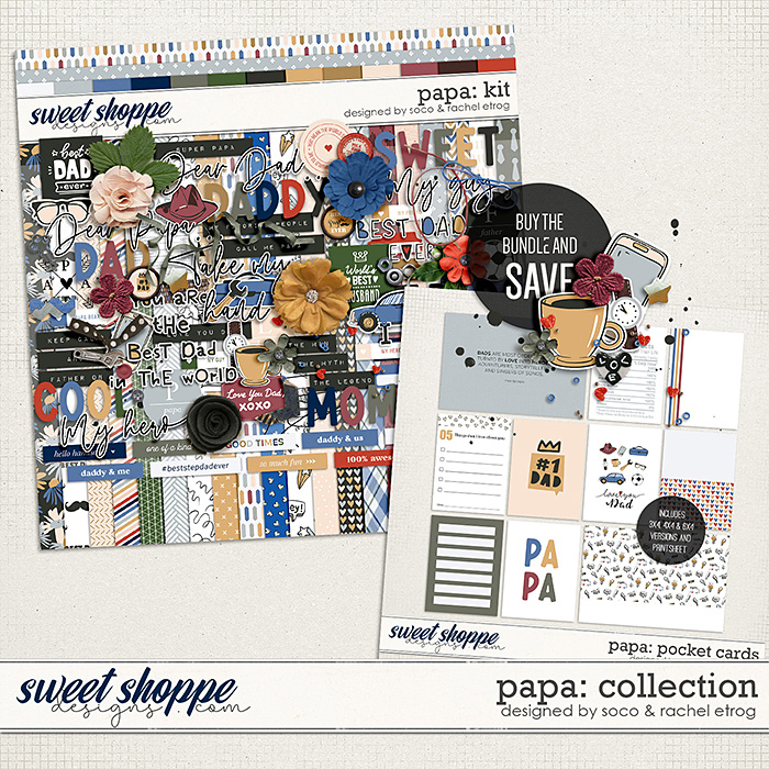Papa: Collection | Designed by Soco and Rachel Etrog Designs