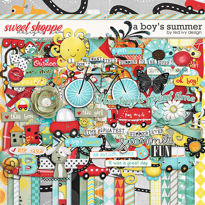 A Boy's Summer by Red Ivy Design