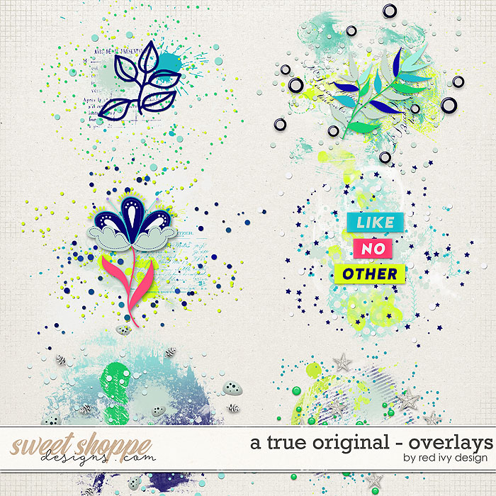 A True Original Overlays by Red Ivy Design