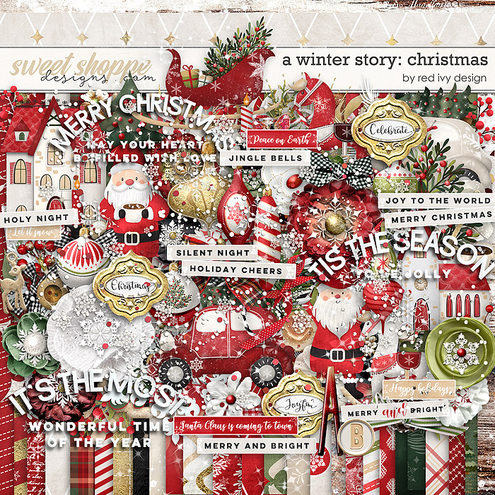 A Winter Story: Christmas by Red Ivy Design