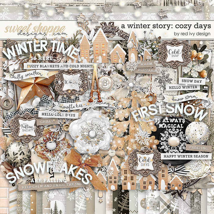 A Winter Story: Cozy Days by Red Ivy Design
