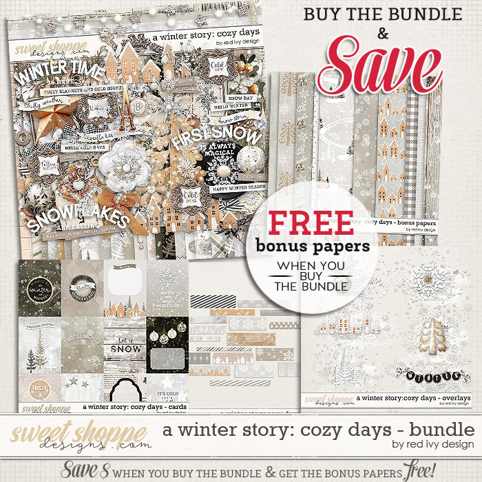 A Winter Story: Cozy Days - Bundle by Red Ivy Design