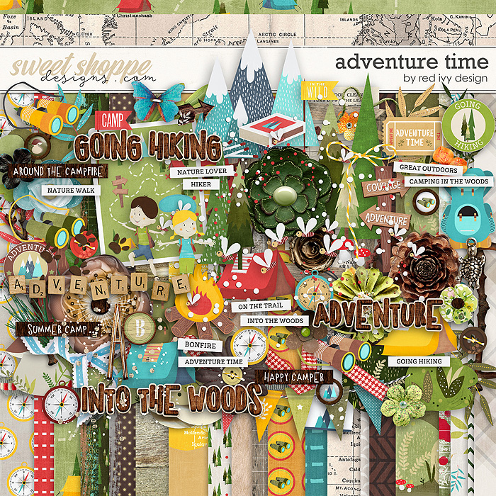 Adventure Time by Red Ivy Design